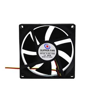 Ventilator 80x80x25mm cu 2 fire 12V 0.25A pe lagar Vapo KF8025H12S DALBI