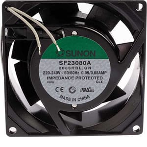 Ventilator AC axial 230VAC 80x80x38mm 31dBA SUNON SF23080A2083HSL.GN