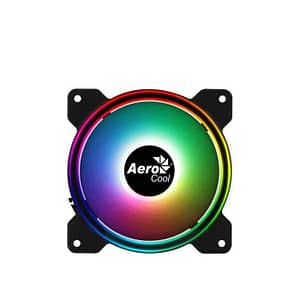 Ventilator Aerocool Saturn 120x120x25mm 12V aRGB LED rulmenti Hydraulic Bearing anti-vibratii 1000RPM SATURN-12F-ARGB