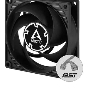Ventilator ARCTIC P8 PWM PST 4-pin 200-3000 RPM 80x80x25 mm negru ACFAN00150A