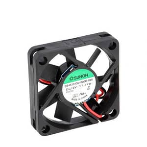 Ventilator DC axial 12VDC 45x45x10mm 15.6m3/h 27dBA 26AWG SUNON EB45101S2-000U-999