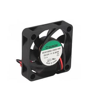 Ventilator DC axial 5VDC 40x40x10mm 11.99m3/h 23dBA 26AWG SUNON EE40100S2-1000U-999