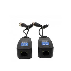 Video balun HD pasiv cu alimentare cu mufa RJ45 Well