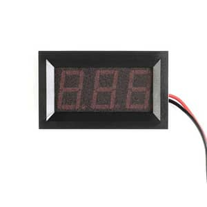 Voltmetru digital 4.5-30V cu display albastru