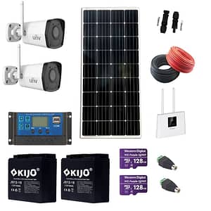 Kit supraveghere Panou solar 170W