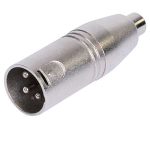 Adaptor audio tata XLR - RCA mama metal BST 18-5580