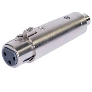 Adaptor mama XLR MAMA - mama RCA metal BST 18-5570
