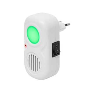 Alarma cu ultrasunete de indepartare insecte zburatoare / tantari cu lumina de noapte Home UH11