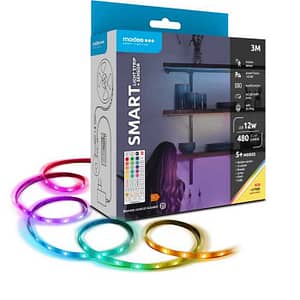 Banda LED Smart Modee 12W senzor de miscare cu telecomanda 2700K +RGB 480lm IP20 3m MSL-LS12W3MRGB2700KS-R