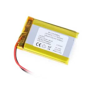 Acumulator Lithium Polymer 06036 980mAh 1S 3.7V fir cu conector JST-BEC 50x34x6mm AKYGA Battery