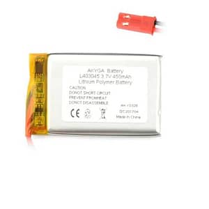 Acumulator Lithium Polymer 12209 450mAh 1S 3.7V conector JST-BEC 45x30x4mm AKYGA Battery