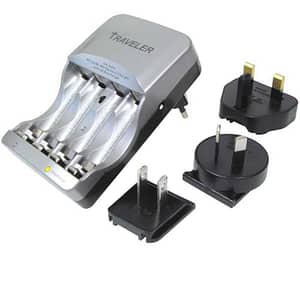 Incarcator NI-MH/NI-CD 4 X AA/AAA + alimentare 12V auto MW1237GT Minwa Electronics