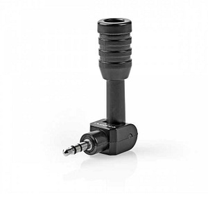 Microfon mini jack 3.5 mm negru Nedis