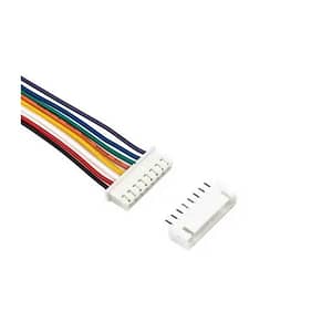 Cablu cu conectori 8pini JST pas 2.54mm mama + tata PCB