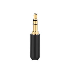 Mufa audio Premium slim JACK 2.5 mm Stereo tata contacte aurite carcasa metal