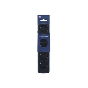 Multipriza 5 prize fara cablu alimentare negru GN-570S/BK Plastrol