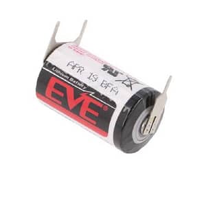 Baterie 14250 3 pini 1/2AA Lthium 3.6V 25.15 x14.55mm EVE ER14250+3 PINI