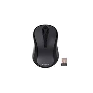 Mouse A4tech G3-280N (Glossy Grey) PC /Notebook wireless 2.4GHz optic 1000dpi butoane /scroll 3/1 gri