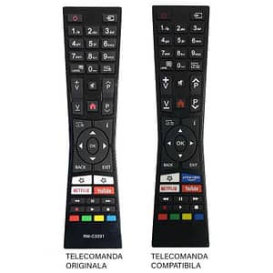 Telecomanda compatibila TV JVC RM-C3331 ER 1695-N MFY 1685 (358)