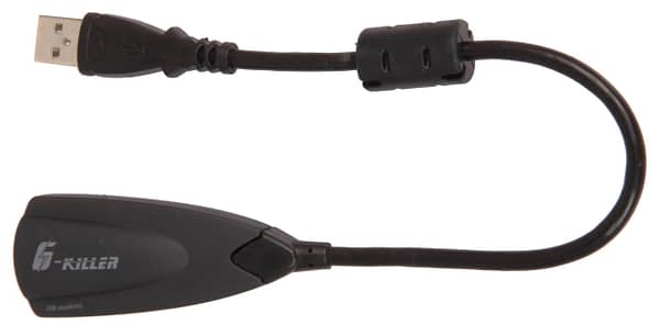 Placa de sunet Senicc G-11 black external sound card