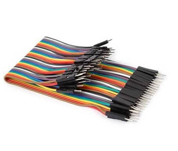 Fire jumper plat breadboard tata-tata 40 pini 15cm Velleman
