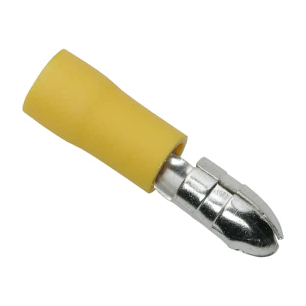 Papuc izolat cilindru 5x3.6mm galben