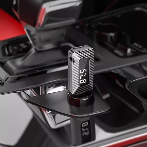Modul USB Transmitator FM + suport apel hands-free + suport card micro SD si Bluetooth v5.3 GSM180217 XO BCC16 - imagine 3