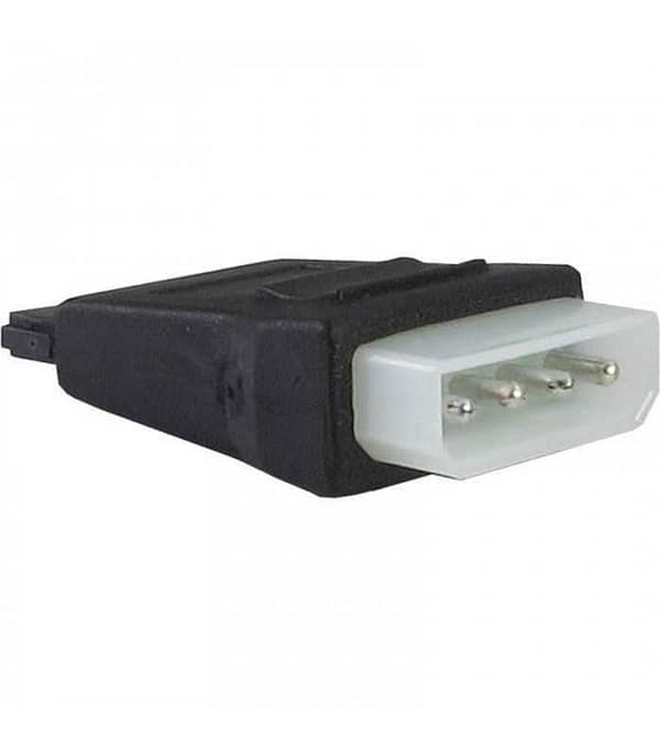 Adaptor Molex la SATA power adapter Inter-Tech - imagine 2