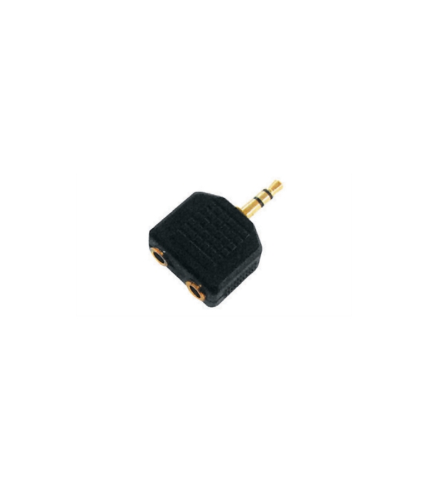 Adaptor stereo Jack 3.5 mm la 2x 3.5 mm mama