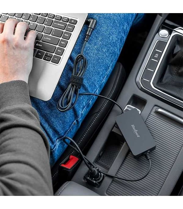 Alimentator laptop universal auto - 16-20V 65W Rebel KOM0996 - imagine 2