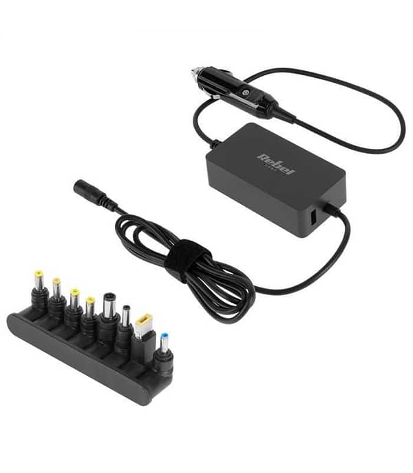 Alimentator laptop universal auto - 16-20V 65W Rebel KOM0996