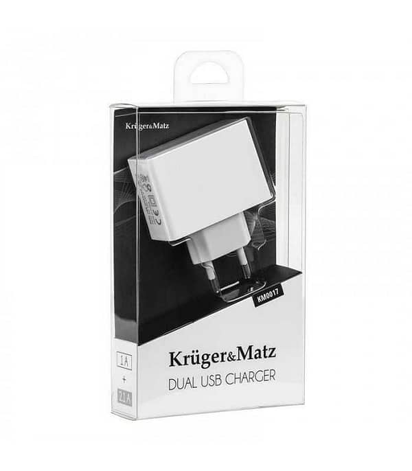 Alimentator retea dual USB 2.1A Kruger&Matz - imagine 3