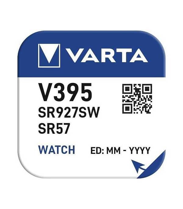 Baterie V395 Varta 1.55V 42mAh Silver Oxide - imagine 2