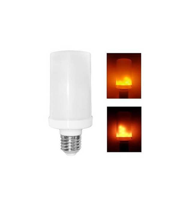 Bec LED 4W E27 1800K alb cald cu efest flacara V-TAC