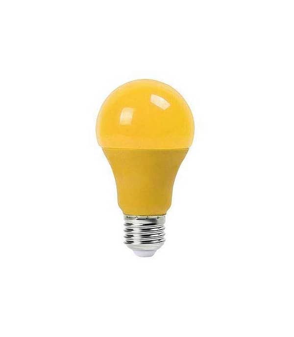 Bec LED A60 E27 9W galben V-TAC