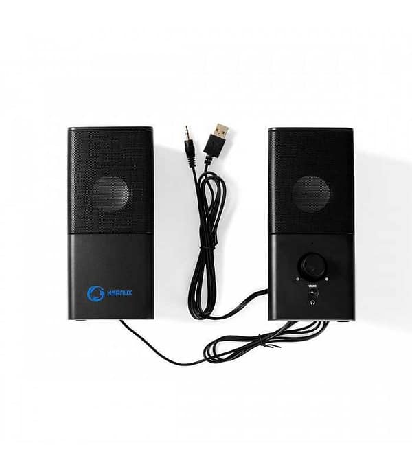 Boxe gaming 2.0 alimentare USB Jack 3.5 mm 18W Nedis - imagine 2
