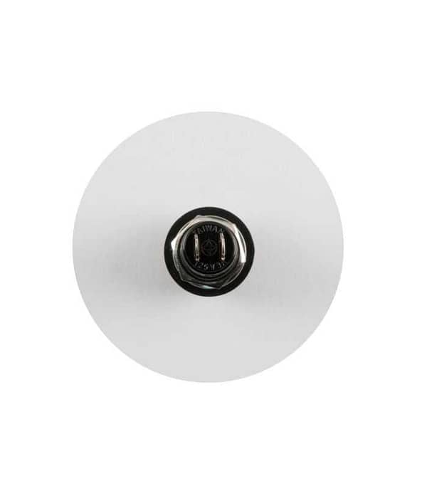 Buton comanda OFF-(ON) incastrabil 12mm 250V/3A rosu HOME - imagine 2