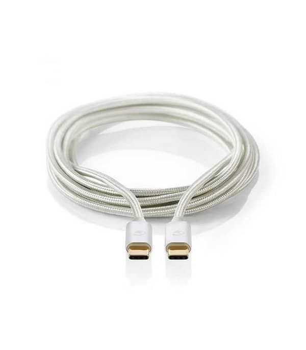Cablu alimentare sincronizare Nedis USB Type C 2.0 - USB Type C 2m 100W - imagine 2