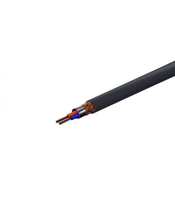 Cablu audio Profesional Jack 3.5 mm - 2x RCA 5m aurit albastru CLICKTRONIC - imagine 2