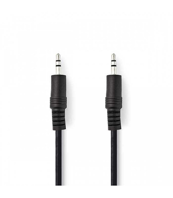 Cablu Audio Stereo Jack 3.5 mm tata - 3.5 mm tata 0.5m Nedis