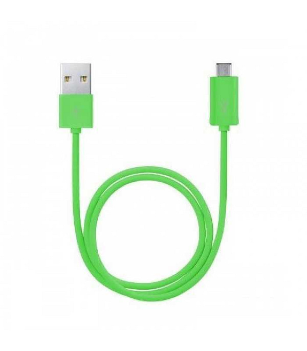 Cablu de date micro USB invelis material plastic diferite culori 1m Delight - imagine 5