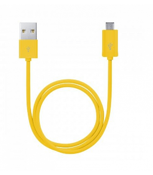 Cablu de date micro USB invelis material plastic diferite culori 1m Delight - imagine 6