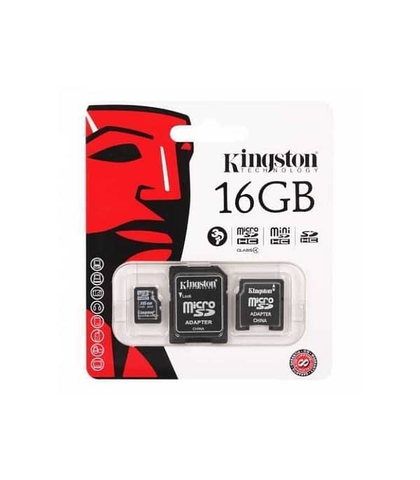 Card microSD 16GB Clasa 4 cu adaptor SD Kingston - imagine 2