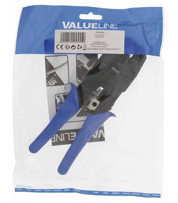 Cleste sertizare RJ45 RJ12 RJ11 RJ10 Valueline - imagine 2