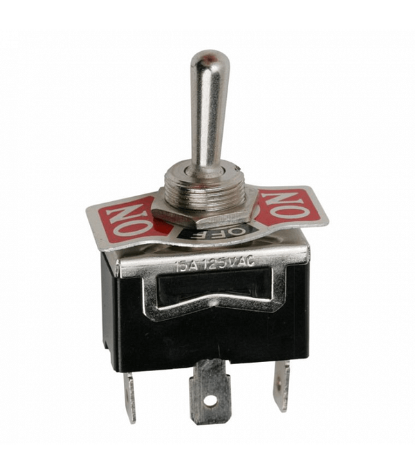 Comutator cu brat de moment 1 circuit 10A 250VAC ON-OFF-ON fara retinere