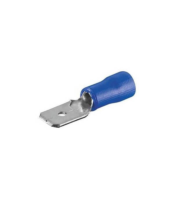 Conector albastru tata 6.4x0.8mm fixPoint