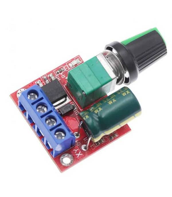 Controler de viteza a motorului 90W 5-28VDC 5A Driver PWM 5A - imagine 3