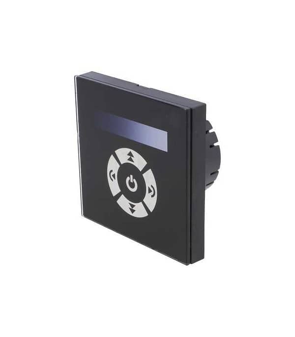 Controller LED Canale 1 8A 86x86x36mm negru 12-24VDC OPTOFLASH OF-TPTM06-E-SL