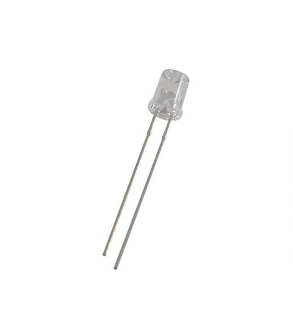CRLED 5mm rosu 1120mcd 14mA12V frontal plat OPTOSUPPLY OSR5MA57E1A-CRLED14