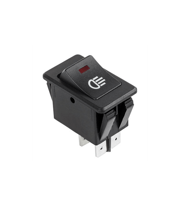 Intrerupator cu bec pentru far auto ASW-17 ON-OFF 4 pini 12V 35A cu retinere